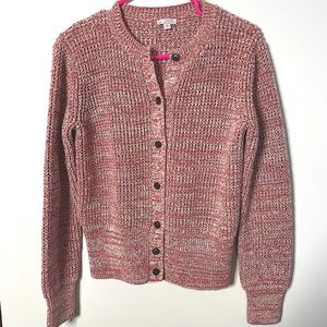 Gap round neck button down sweater